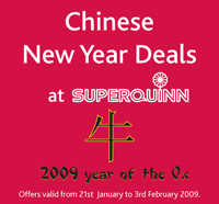 Chinese New Year, Superquinn