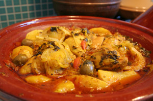 Moroccan Tagine with Preserved Lemons