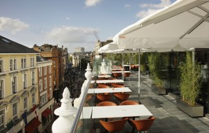 The M&S Restaurant Terrace, Grafton Street