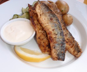 Having a couple of pre-packed smoked mackeral fillets in the fridge can be turned into a delicious dish quickly