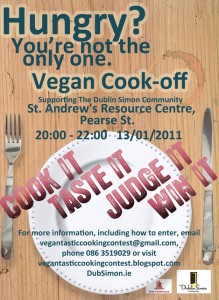 Simon Community Vegan Cook-off